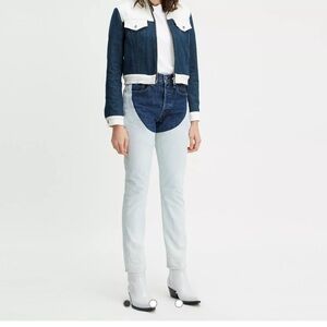 Levis Made Crafted 501 Skinny Chaps Selvedge Jeans